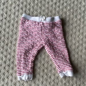 Janie & Jack striped red pants